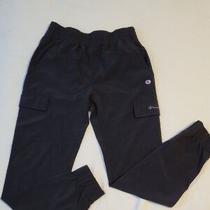 Champion Kids Black Cargo Joggers